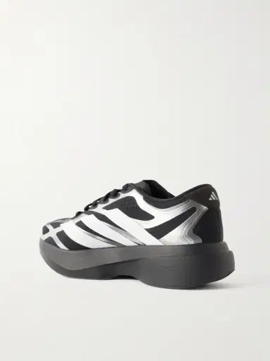 ADIDAS RUNNING Adizero Evo SL Exo Striped Metallic Sneakers - Men | Thumbnail 4 ADIDAS RUNNING Adizero Evo SL Exo Striped Metallic Sneakers - Men | Thumbnail 4