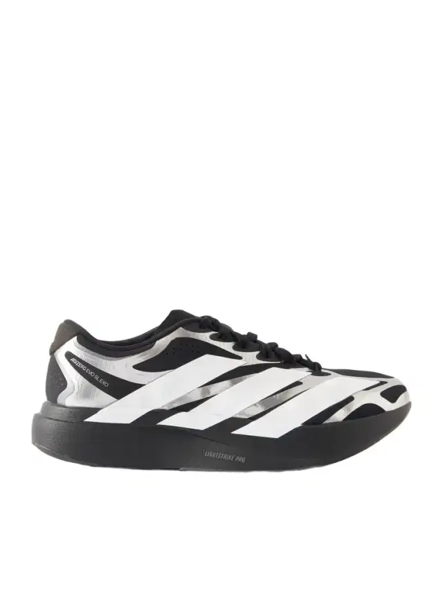 Adizero Evo SL Exo Striped Metallic Sneakers - Men
