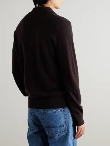 MR P. Cliff Cashmere Polo Shirt - Men | Thumbnail 4 MR P. Cliff Cashmere Polo Shirt - Men | Thumbnail 4