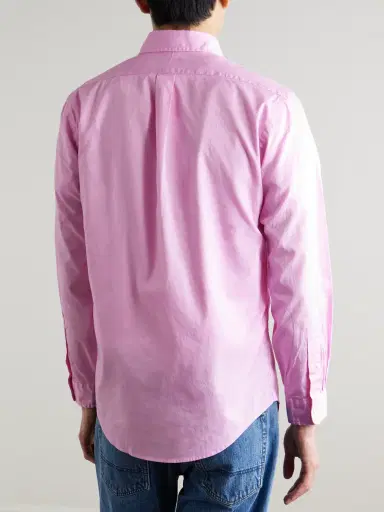 Polo Ralph Lauren Logo-Embroidered Cotton Shirt - Men | Thumbnail 4