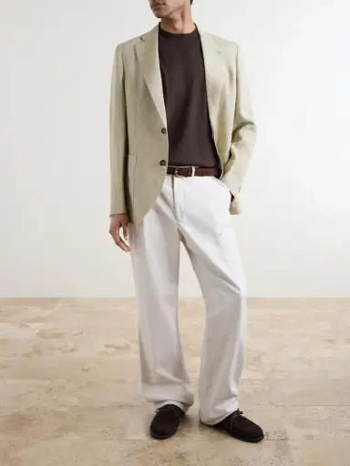 Slowear Cotton and Silk-Blend T-Shirt - Men | Thumbnail 2