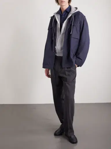 Beams Plus Cotton-Blend Hooded Field Jacket - Men | Thumbnail 2