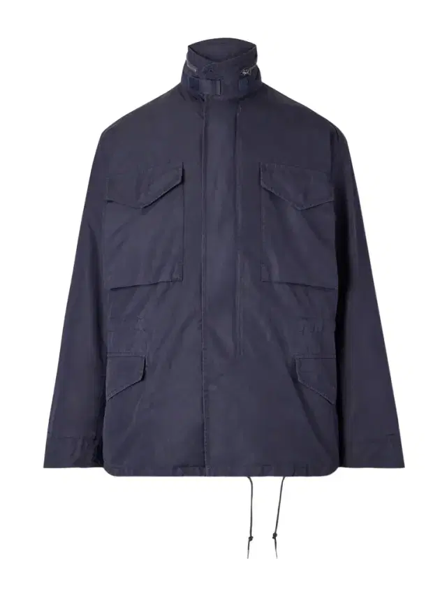 Cotton-Blend Hooded Field Jacket - Men