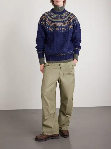 Beams Plus Shell Cargo Trousers - Men | Thumbnail 2