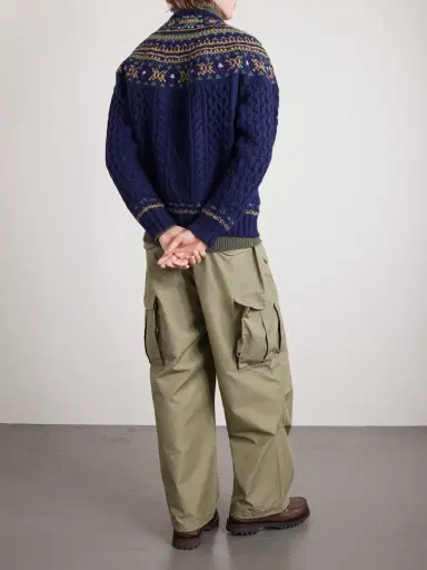 Beams Plus Shell Cargo Trousers - Men | Thumbnail 4