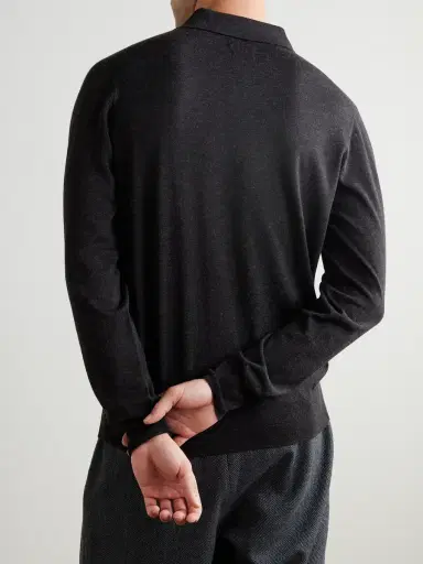 Hartford Merino Wool Polo Shirt - Men | Thumbnail 4