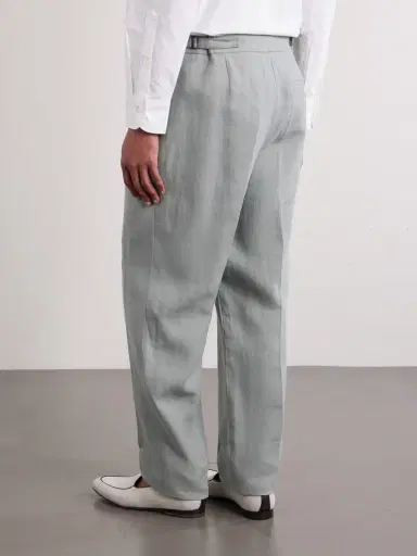 Favourbrook Cooper Slim-Fit Linen Suit Trousers - Men | Thumbnail 4