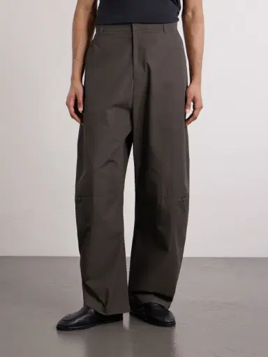 Amomento Barrel-Leg Cotton Trousers - Men | Thumbnail 3 Amomento Barrel-Leg Cotton Trousers - Men | Thumbnail 3