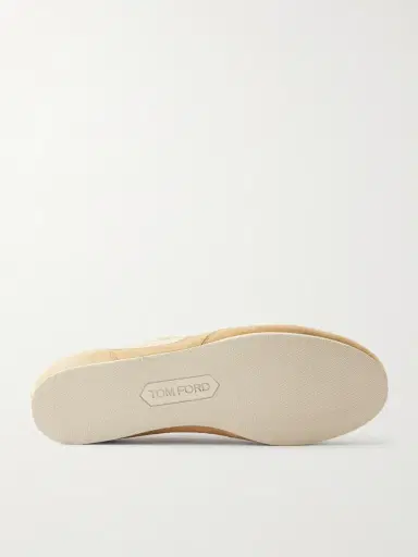 Tom Ford Brook Perforated Suede Sneakers - Men | Thumbnail 3