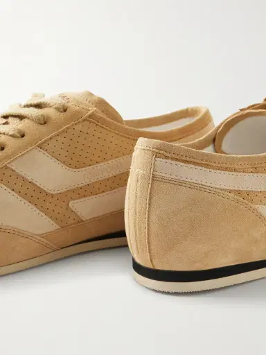 Tom Ford Brook Perforated Suede Sneakers - Men | Thumbnail 6