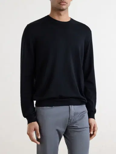 Slowear Cotton and Silk-Blend Sweater - Men | Thumbnail 3