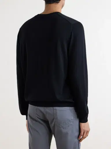 Slowear Cotton and Silk-Blend Sweater - Men | Thumbnail 4