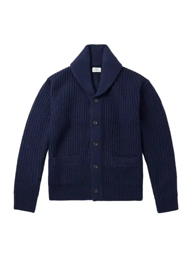 Hartford Shawl-Collar Ribbed Wool Cardigan - Men