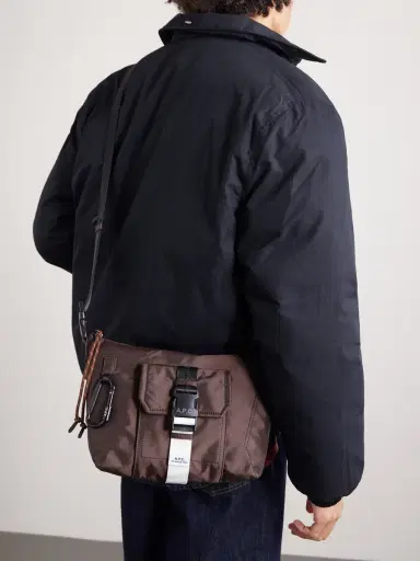 A.P.C. Besace Trek Ripstop Messenger Bag - Men | Thumbnail 3 A.P.C. Besace Trek Ripstop Messenger Bag - Men | Thumbnail 3