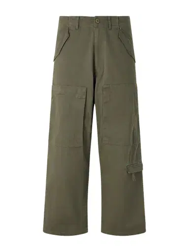 Human Made Cotton Wide-Leg Pants Trousers - Men | Thumbnail 1 Human Made Cotton Wide-Leg Pants Trousers - Men | Thumbnail 1
