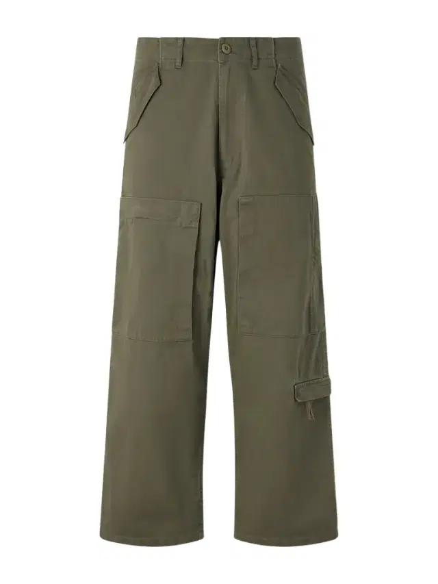 Cotton Wide-Leg Pants Trousers - Men