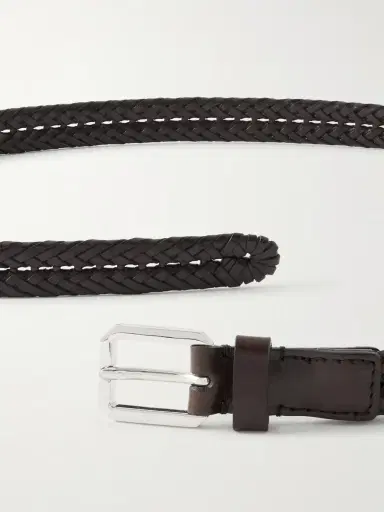 Tom Ford 2cm Woven Leather Belt - Men | Thumbnail 3 Tom Ford 2cm Woven Leather Belt - Men | Thumbnail 3