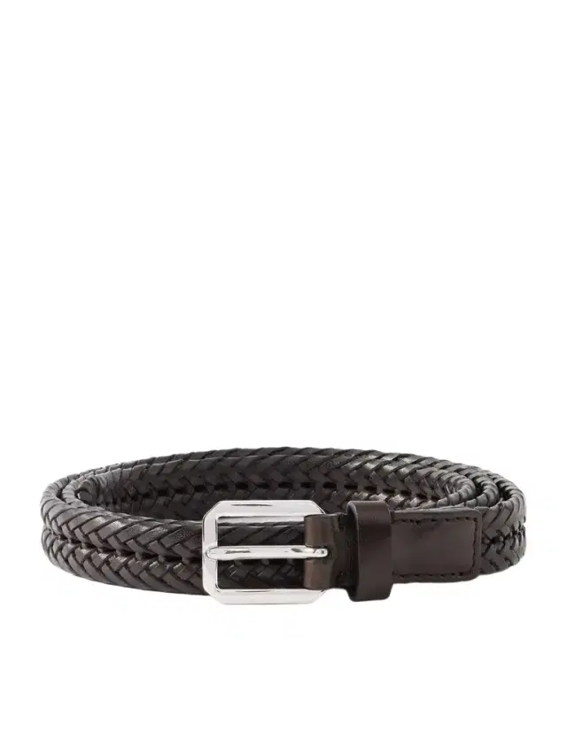 Tom Ford 2cm Woven Leather Belt - Men