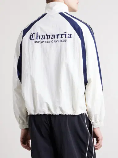 Willy Chavarria Casa De Chavarria Logo-Detailed Shell Jacket - Men | Thumbnail 4 Willy Chavarria Casa De Chavarria Logo-Detailed Shell Jacket - Men | Thumbnail 4