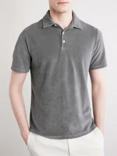 Altea Smith Cotton Polo Shirt - Men | Thumbnail 3 Altea Smith Cotton Polo Shirt - Men | Thumbnail 3