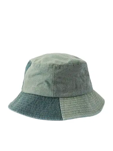 MANAAKI Patchwork Denim Bucket Hat - Men | Thumbnail 1