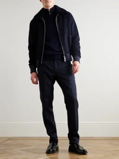 MR P. James Cashmere Half-Zip Sweater - Men | Thumbnail 2 MR P. James Cashmere Half-Zip Sweater - Men | Thumbnail 2
