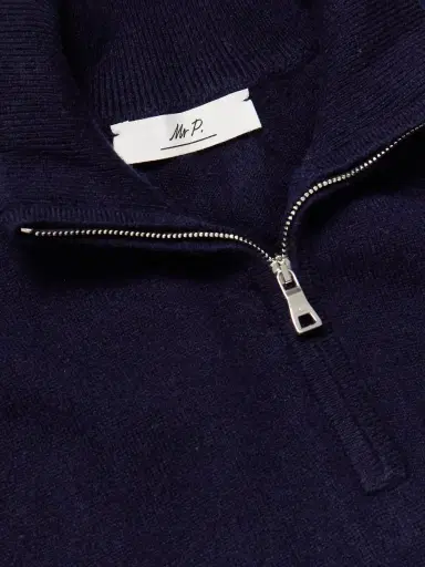 MR P. James Cashmere Half-Zip Sweater - Men | Thumbnail 5 MR P. James Cashmere Half-Zip Sweater - Men | Thumbnail 5