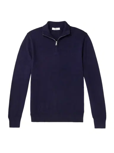 MR P. James Cashmere Half-Zip Sweater - Men | Thumbnail 1 MR P. James Cashmere Half-Zip Sweater - Men | Thumbnail 1