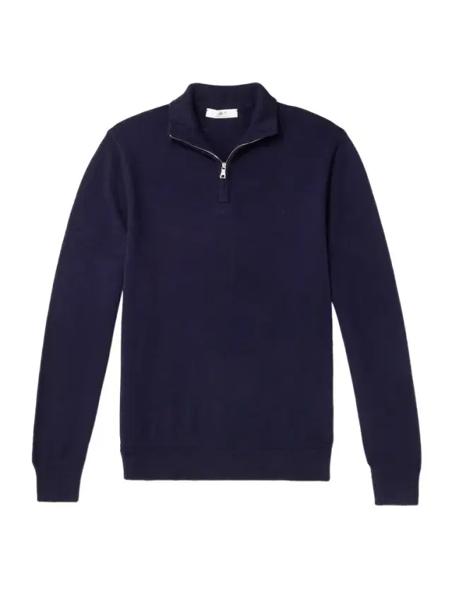 MR P. James Cashmere Half-Zip Sweater - Men
