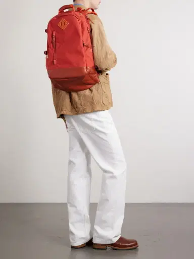 Visvim Leather-Trimmed CORDURA® Backpack - Men | Thumbnail 3 Visvim Leather-Trimmed CORDURA® Backpack - Men | Thumbnail 3