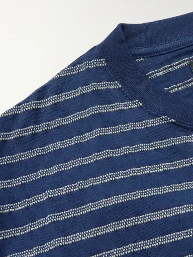 Beams Plus Striped Cotton T-Shirt - Men | Thumbnail 4 Beams Plus Striped Cotton T-Shirt - Men | Thumbnail 4
