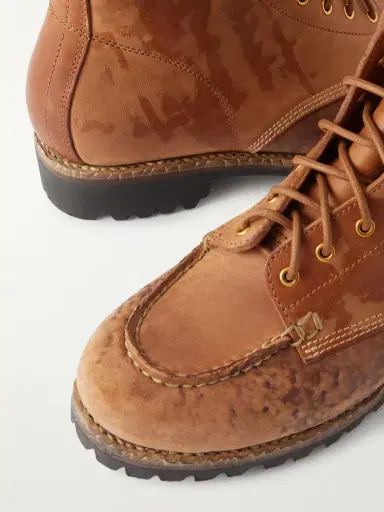Visvim Hi-Folk Scout Moc Distressed Leather Boots - Men | Thumbnail 5 Visvim Hi-Folk Scout Moc Distressed Leather Boots - Men | Thumbnail 5