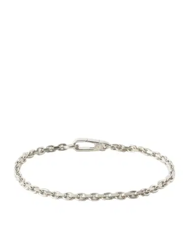 Mikia Sterling Silver Sapphire Chain Bracelet - Men | Thumbnail 1 Mikia Sterling Silver Sapphire Chain Bracelet - Men | Thumbnail 1