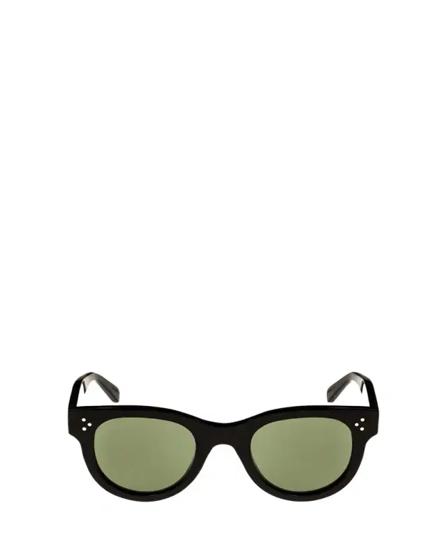 CELINE Studded Acetate Sunglasses w/ Mineral Lenses