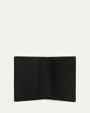 Saint Laurent Men's YSL Pebbled Leather Wallet | Thumbnail 3