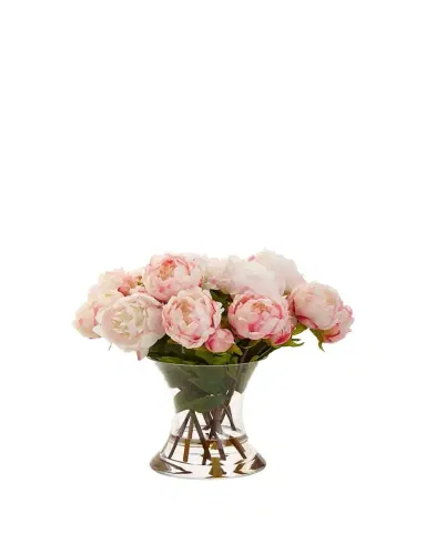 John-Richard Collection Peonies N Pink Faux-Floral Arrangement | Thumbnail 1