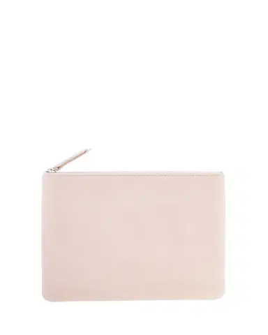ROYCE New York Monogrammed Leather Zuppered Travel Organizer Pouch, Personalized | Thumbnail 1