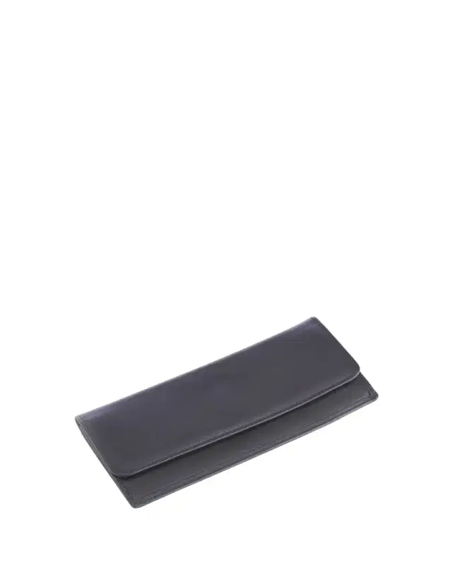 ROYCE New York Monogrammed RFID Blocking Leather Clutch Wallet, Personalized