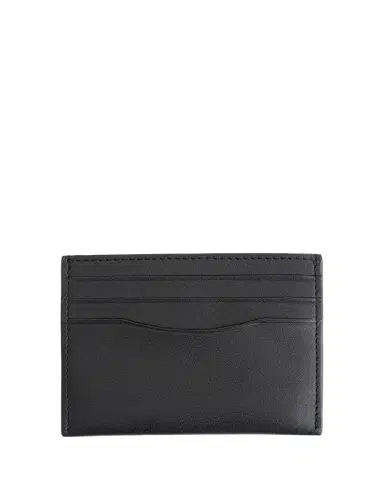 Royce New York Personalized Leather RFID Blocking Minimalist Card Case | Thumbnail 1