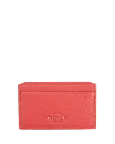 Royce New York Monogrammed RFID Blocking Leather Card Wallet, Personalized | Thumbnail 1