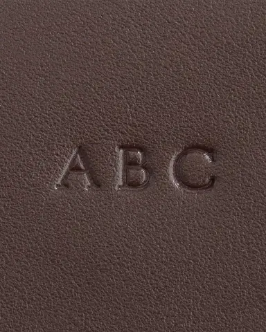 Royce New York Monogrammed Leather Travel Watch Roll, Personalized | Thumbnail 3