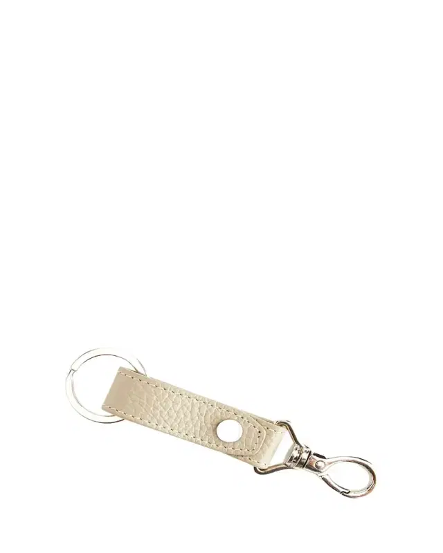 Royce New York Monogrammed Leather Valet Key Chain