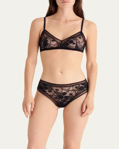 Eres Tisane Floral Lace Tanga | Thumbnail 2 Eres Tisane Floral Lace Tanga | Thumbnail 2