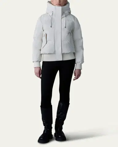 Mackage Nefi Nordic Tech Down Jacket with Hood | Thumbnail 2 Mackage Nefi Nordic Tech Down Jacket with Hood | Thumbnail 2