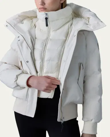 Mackage Nefi Nordic Tech Down Jacket with Hood | Thumbnail 5 Mackage Nefi Nordic Tech Down Jacket with Hood | Thumbnail 5
