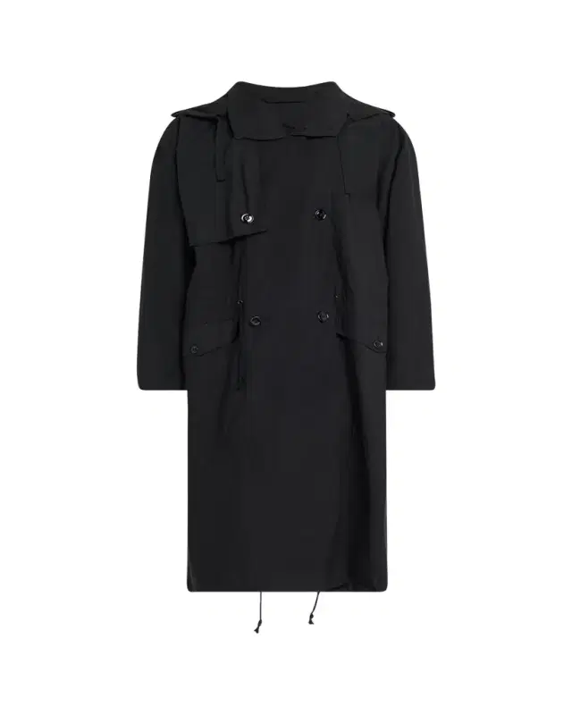 Men's Light Hooded Trench Coat