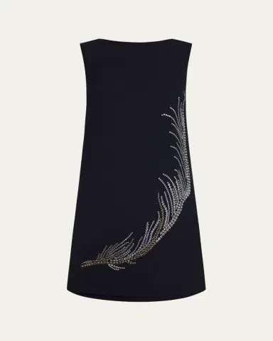 16Arlington Ayre Embellished Feather Mini Dress | Thumbnail 2