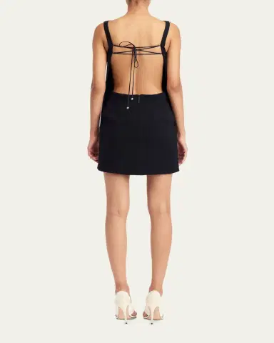 16Arlington Ayre Embellished Feather Mini Dress | Thumbnail 4