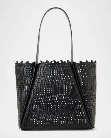 Akris Alex Medium Cutout Leather Tote Bag | Thumbnail 6 Akris Alex Medium Cutout Leather Tote Bag | Thumbnail 6