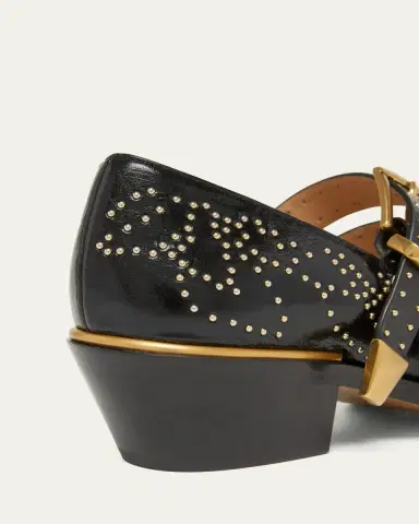 Chloé Susan Studded Leather Mary Janes | Thumbnail 6